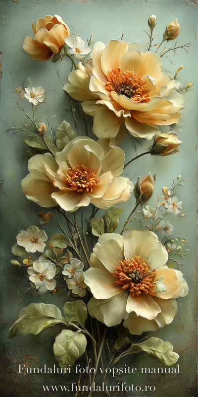 Flori - imagini print textil pentru sistemele modulare - Image 11