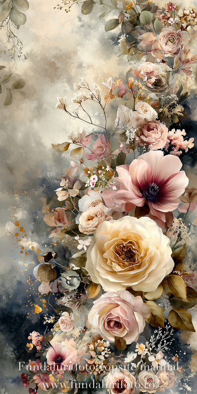 Flori - imagini print textil pentru sistemele modulare - Image 26