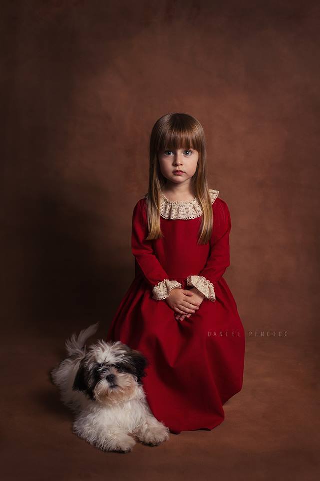 fundal foto vopsit manual pe canvas